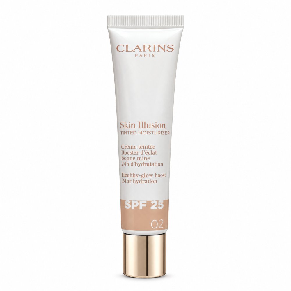 Clarins Skin Illusion crema protettiva colorata Tinted Moisturizer SPF 25 02 40 ml