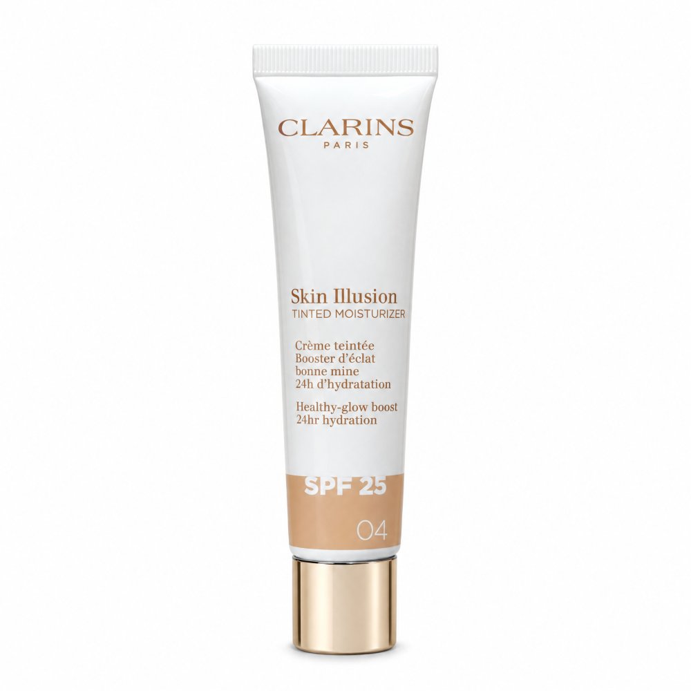 Clarins Skin Illusion crema protettiva colorata Tinted Moisturizer SPF 25 04 40 ml