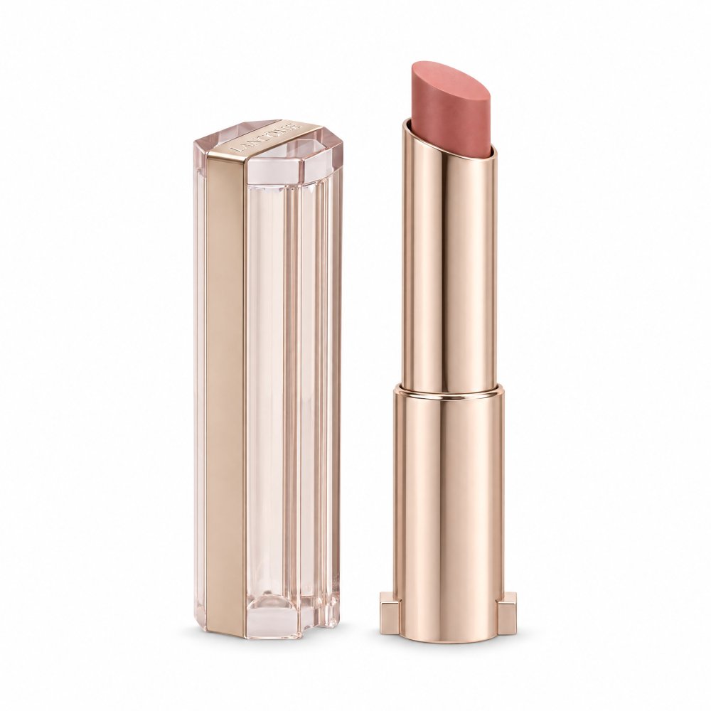 Lancôme Lip Idôle ButterGlow Lip Balm balsamo nutriente per labbra 21 Shade Throwing Beige 3 g