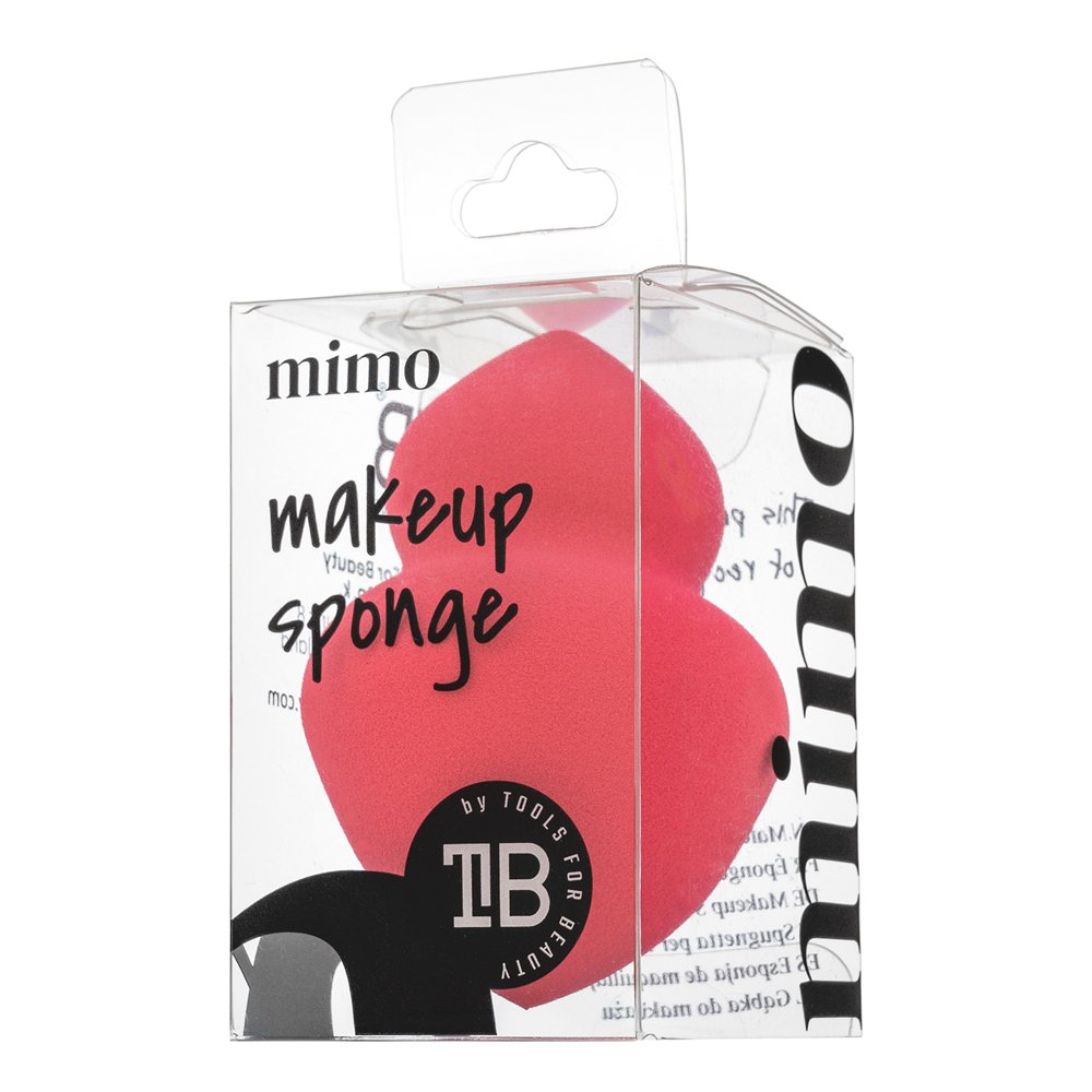 MIMO Multipourpose Makeup Sponge spugnetta per fondotinta Pink 42 x 65 mm