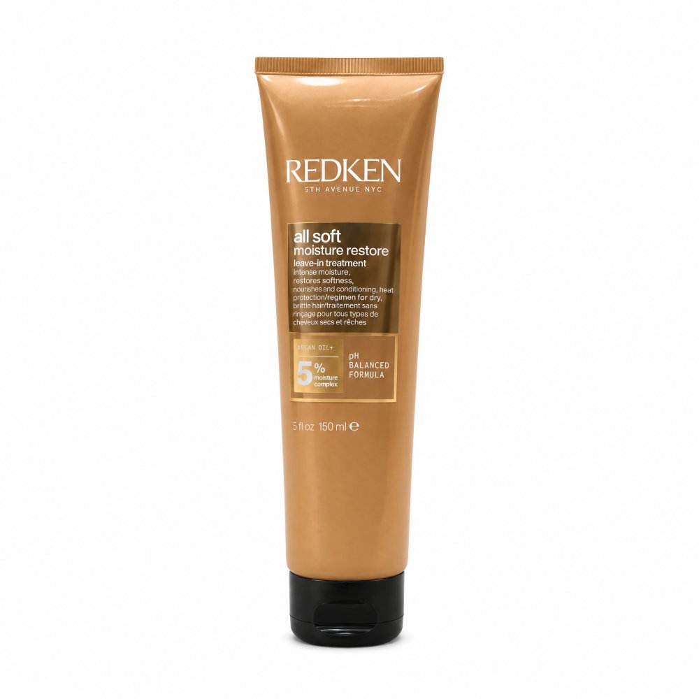 Redken All Soft Moisture Restore Leave-In Treatment cura dei capelli senza risciacquo per capelli secchi e fragili 150 ml