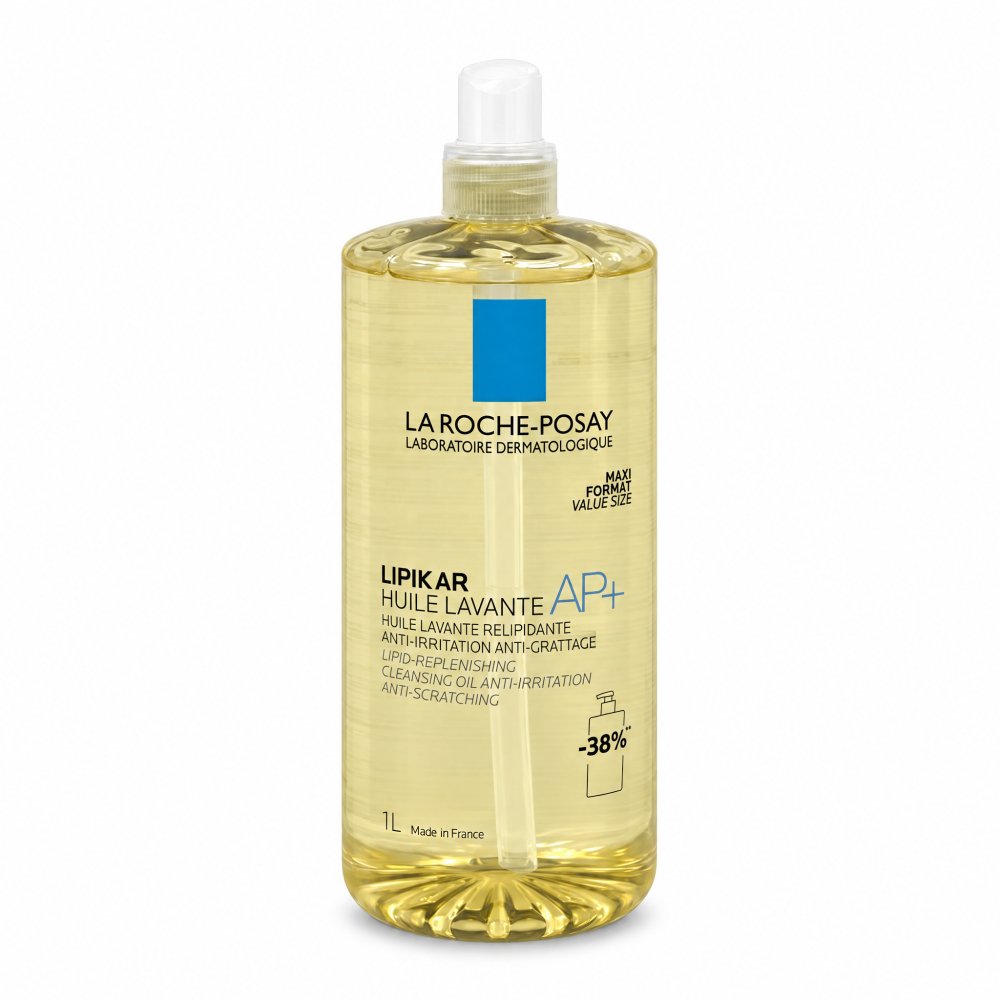 La Roche-Posay Lipikar olio detergente in schiuma Huile Lavante AP+ Lipid-Replenishing Cleansing Oil 1000 ml